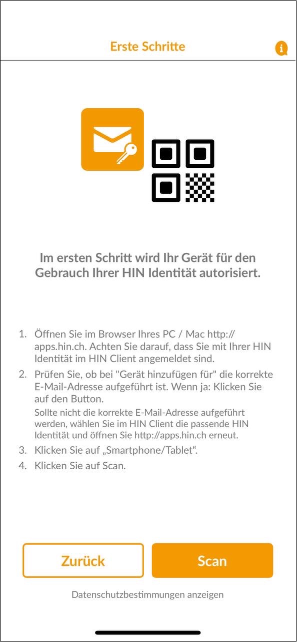 Schritt 4: Scannen Sie den QR-Code