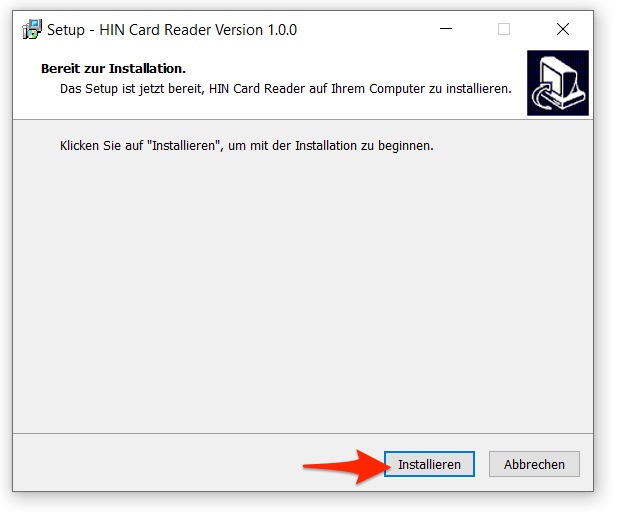 HIN Card Reader Setup 2