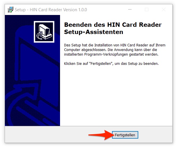 HIN Card Reader Setup 3