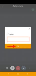 Beitreten über App 2