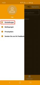 Namen hinterlegen 1