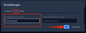 Einstellungen