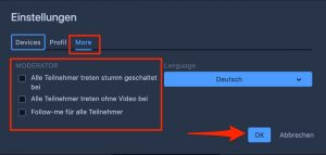 Einstellungen 3