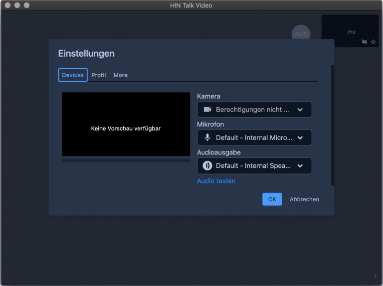 Einstellungen 2