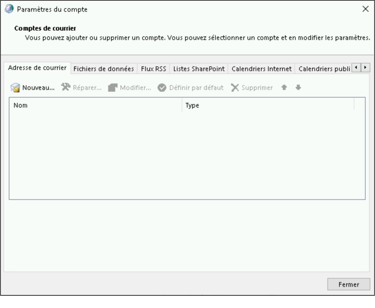 E-Mail-Konten Neu