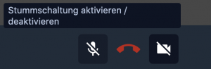 Kamera und Mikrofon deaktiviert