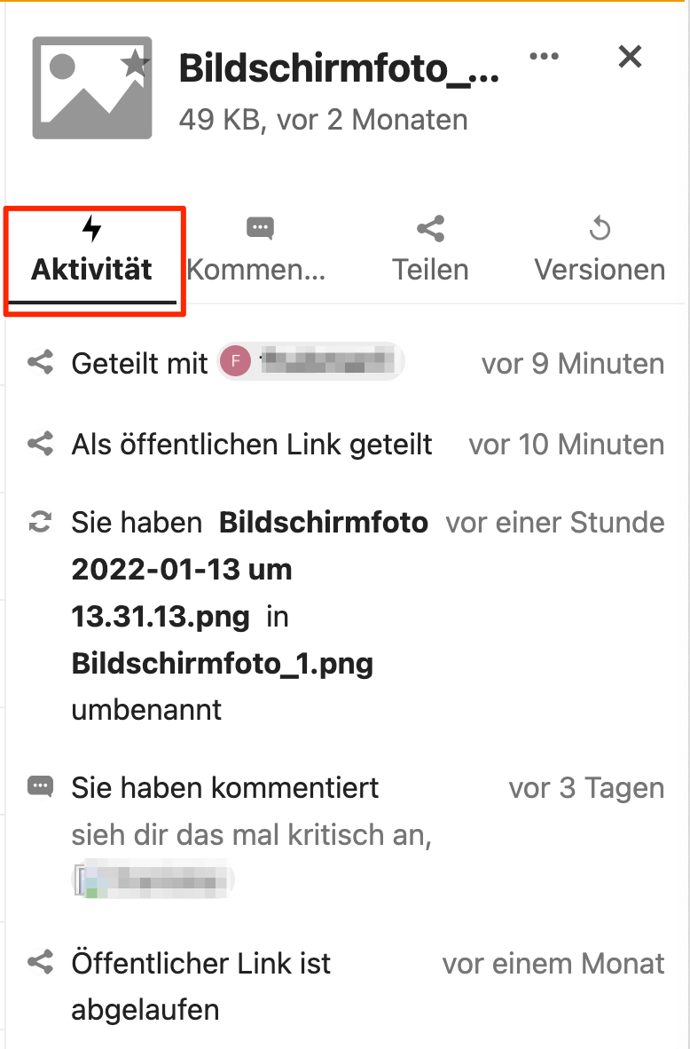 Aktivität