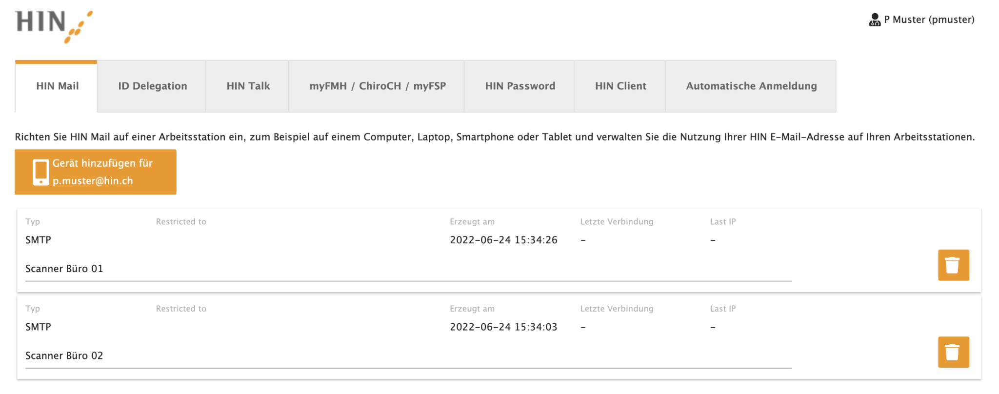 HIN Mail
