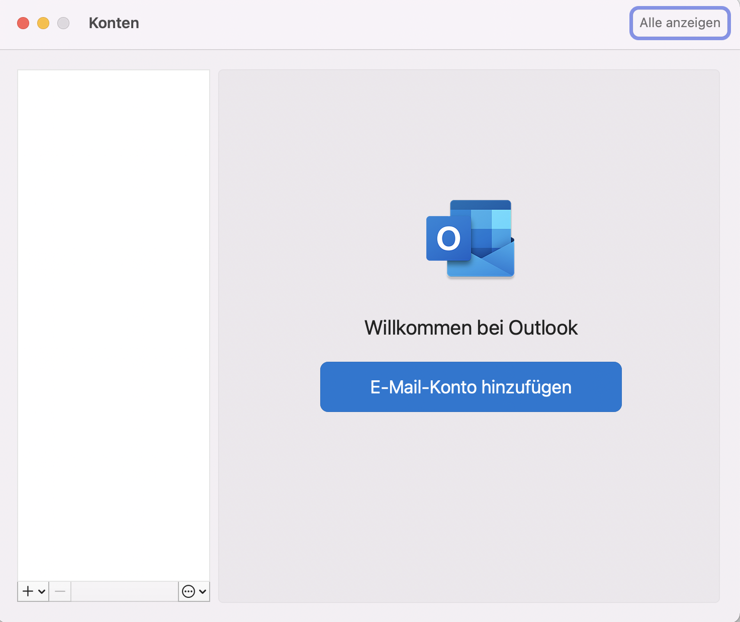 Neues Konto