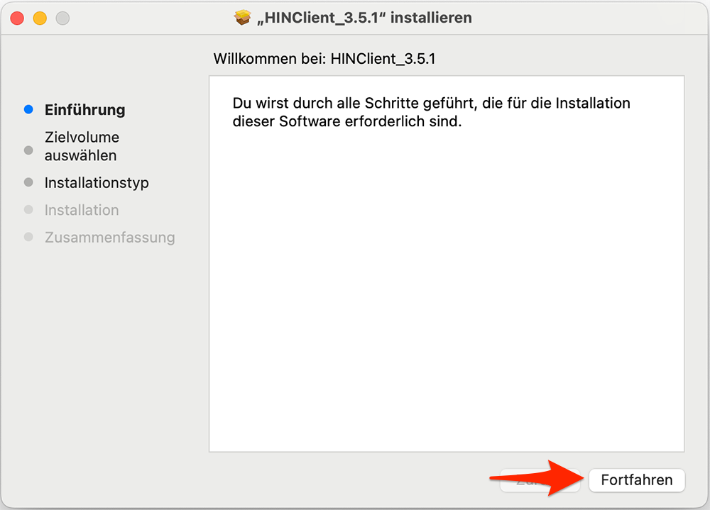 HINClient installieren