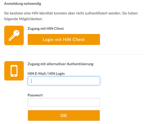 HIN Login