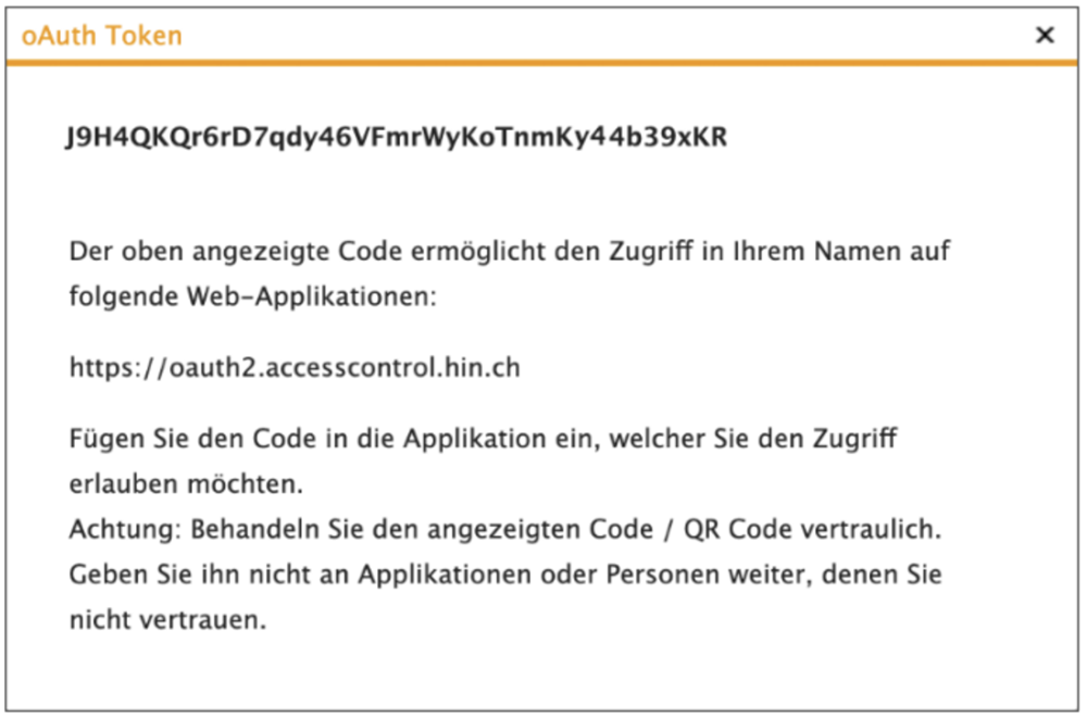 oAuth Token