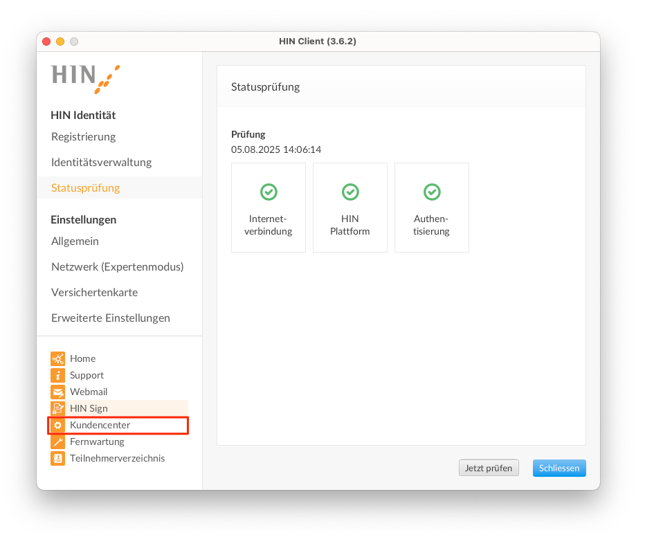 Zugang mit SMS Code