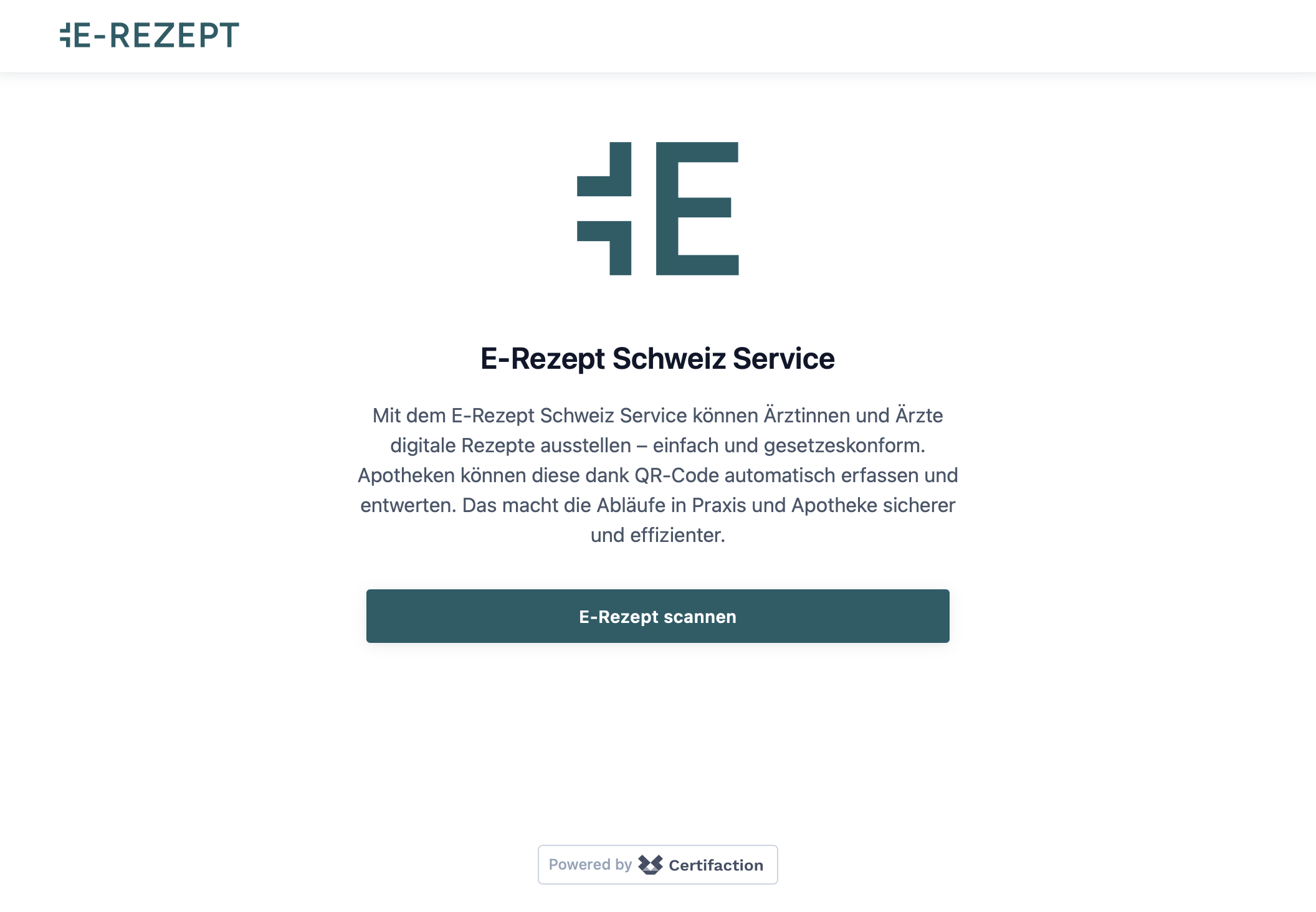 E-Rezept Schweizer Service