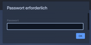 Konferenzraum mit einem Passwort sichern 1