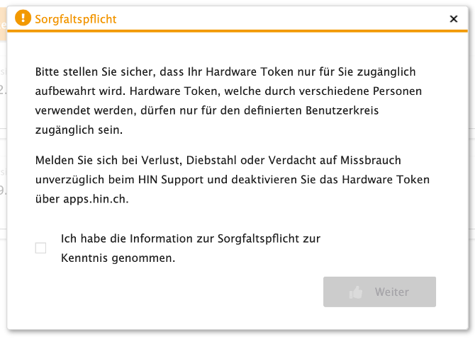 Sorgfaltspflicht