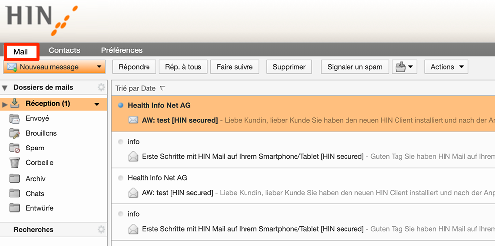 Webmail-Mail