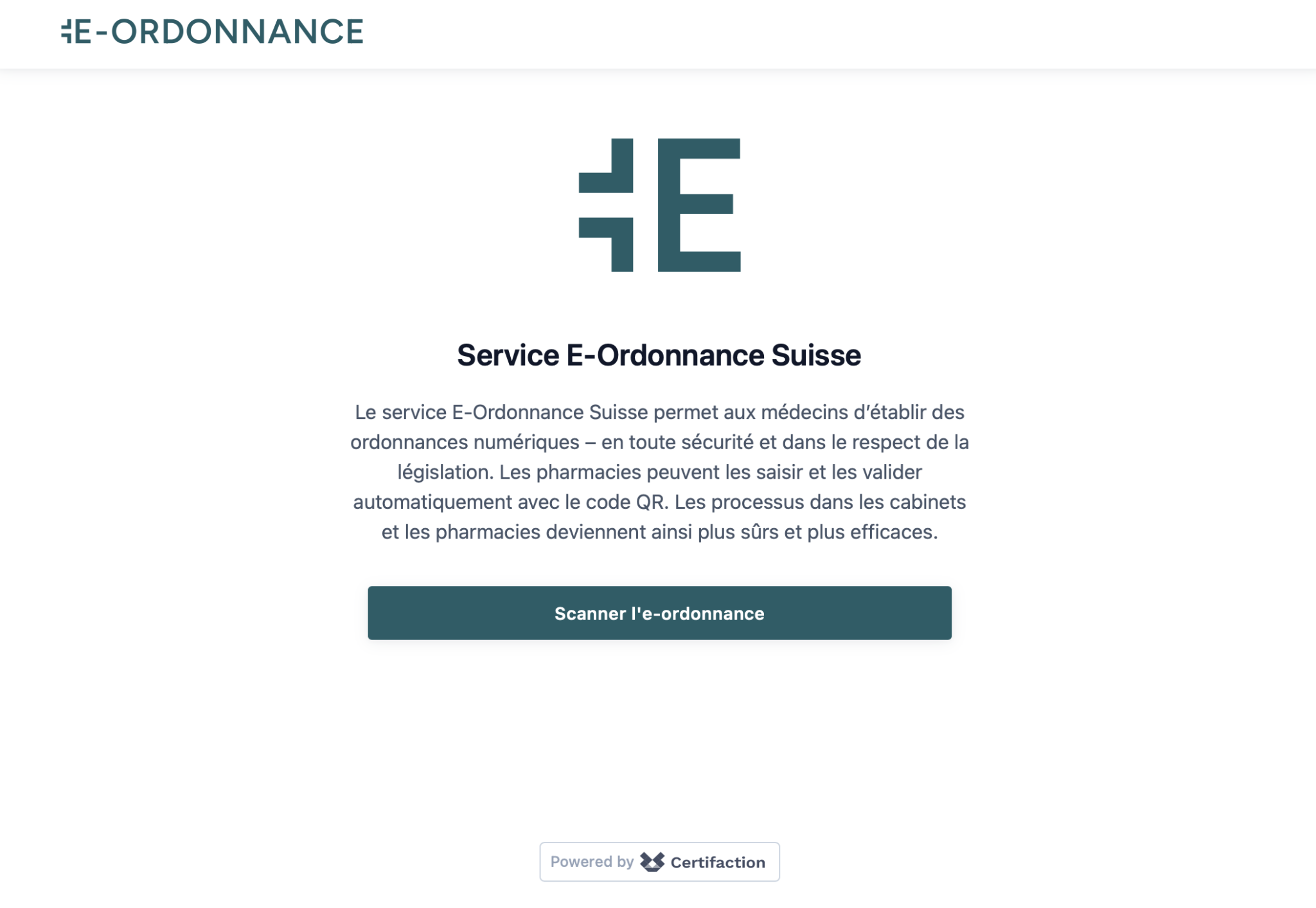 E-Rezept Schweizer Service