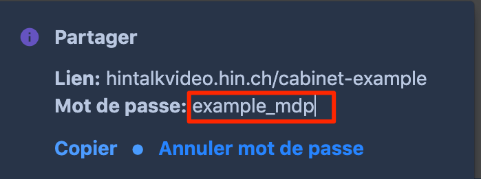 Konferenzraum mit einem Passwort sichern