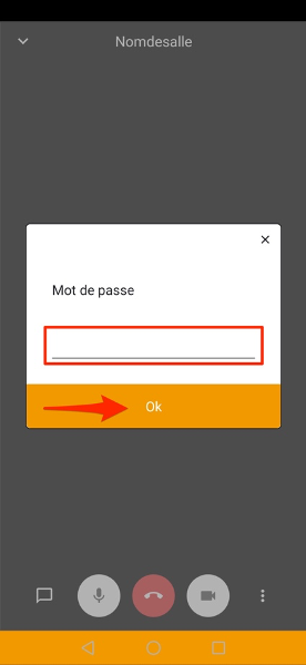 Beitreten über App 2
