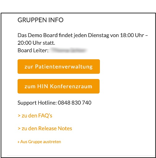 HIN Medical Boards Gruppen»